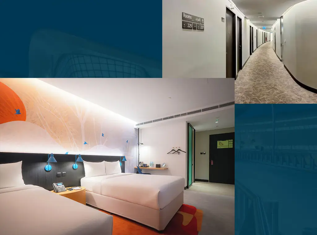 Airport Transit Hotel Stay Short-Term Rooms, High-Speed Wi-Fi and 24-7 Guest Services A2Z
