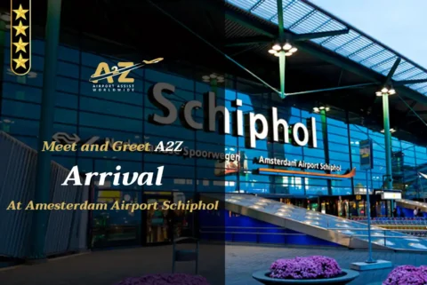 Meet and Greet A2Z - Arrival At Amesterdam Airport Schiphol