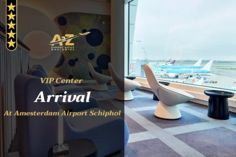 VIP Center - Arrival At Amesterdam Airport Schiphol