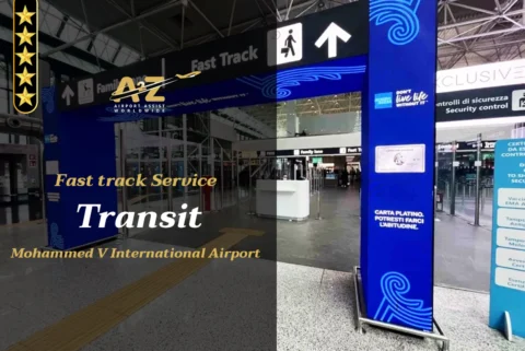 Fast track Service - Transit At Mohammed V International Airport