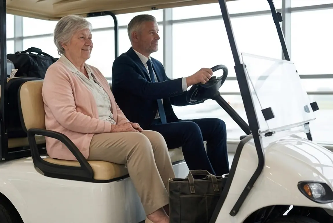 How to Arrange Airport Assistance for an Elderly Parent Traveling Alone to or from Europe