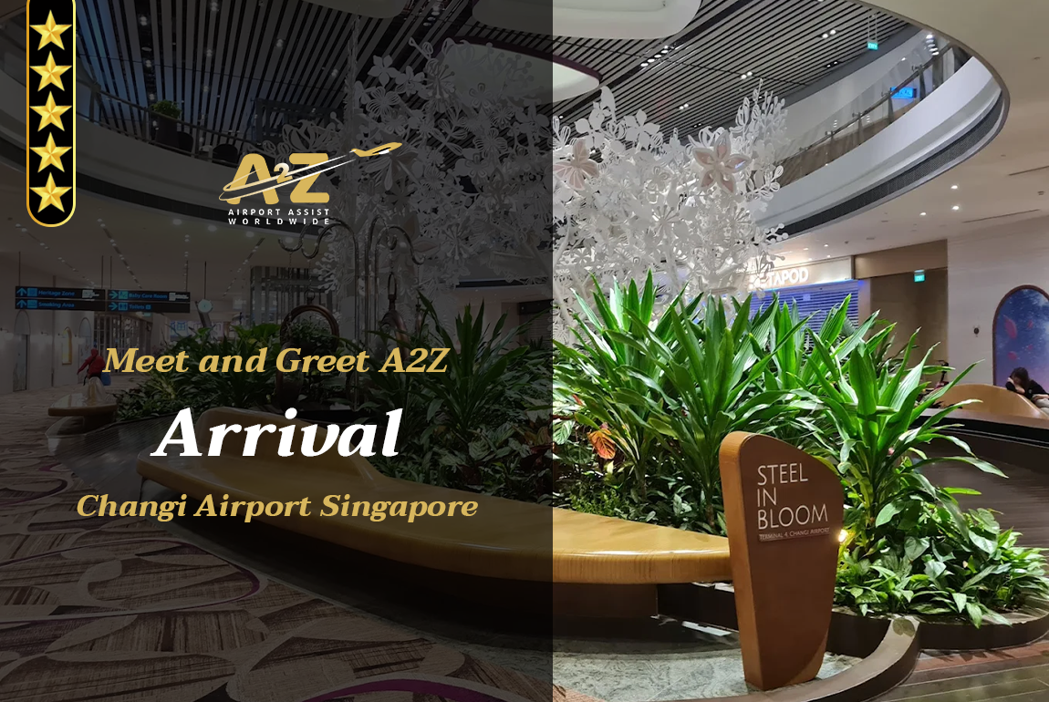 Meet and Greet A2Z Arrival At Changi Airport Singapore