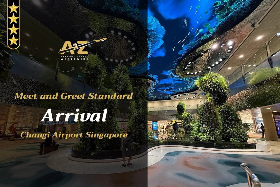 Meet and Greet Standard Arrival At Changi Airport, Singapore