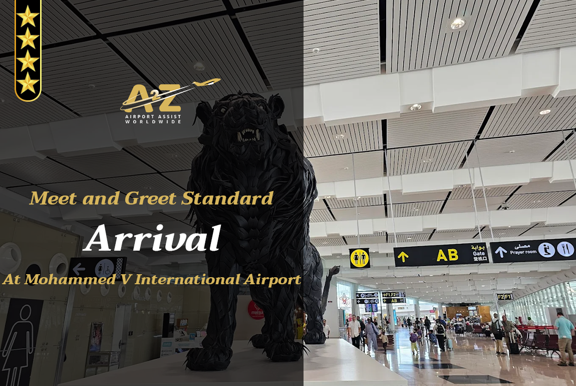 Meet and Greet Standard Arrival Mohammed V International Airport