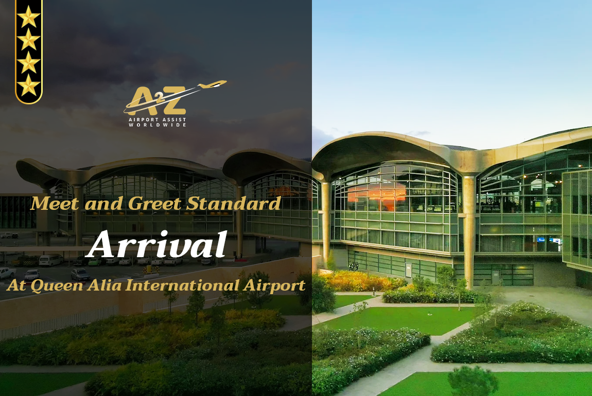 Meet and Greet Standard -Arrival Queen Alia International Airport