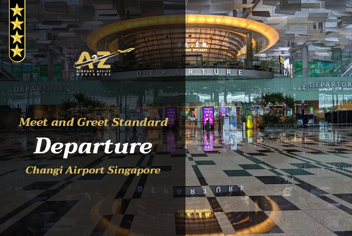 Meet and Greet Standard Departure At Changi Airport, Singapore