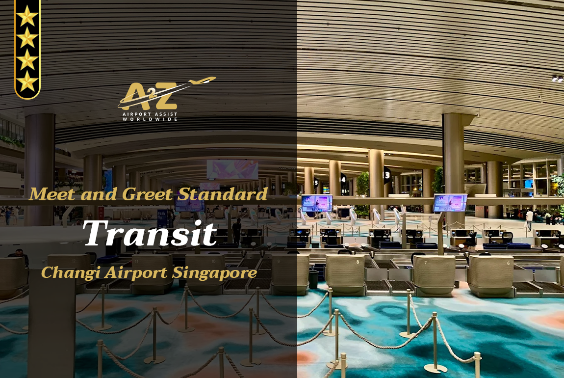 Meet and Greet Standard Transit At Changi Airport, Singapore