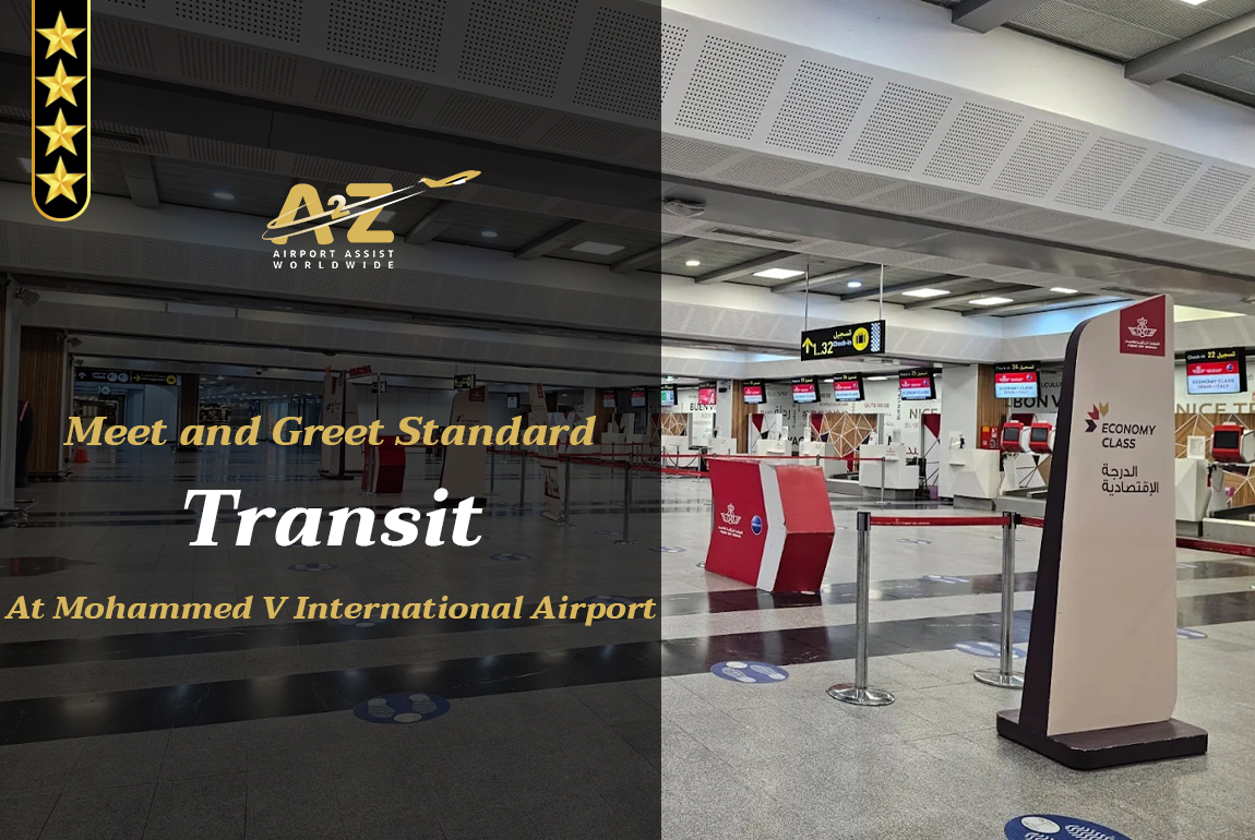 Meet and Greet Standard Transit Mohammed V International Airport