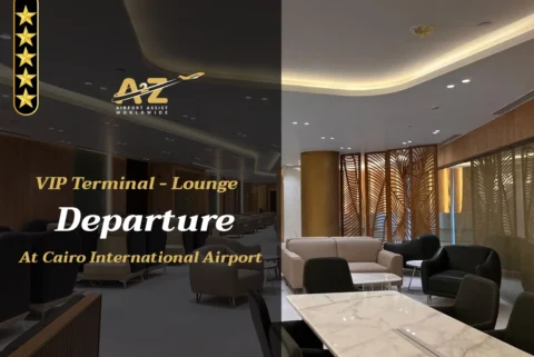 VIP Terminal - Lounge Departure at Cairo International Airport