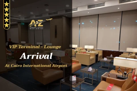 VIP Terminal - Lounge at Arrival Cairo International Airport Egypt