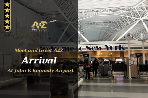 Meet and Greet A2Z - Arrival At John F. Kennedy International Airport