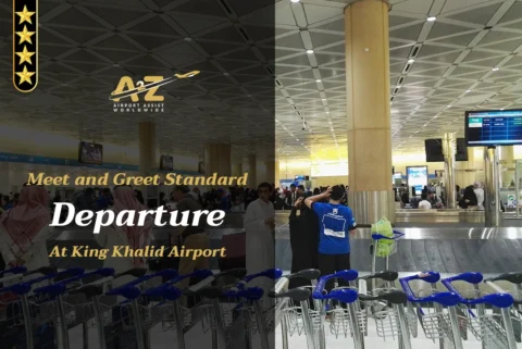 Meet and Greet Standard Departure at King Khalid International Airport