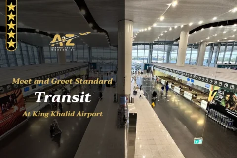 Meet and Greet Standard Transit at King Khalid International Airport