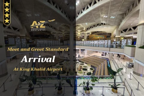 Meet and Greet Standard arrival at King Khalid International Airport