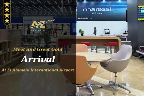 Meet and Greet gold - Arrival at El Alamein International Airport