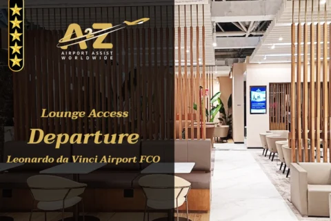 Lounge Access Departure at Leonardo da Vinci Airport FCO