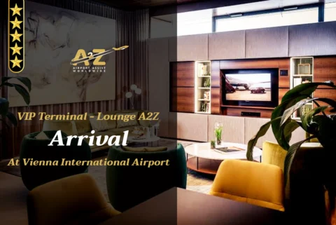 VIP Terminal - Lounge A2Z Arrival Vienna International Airport