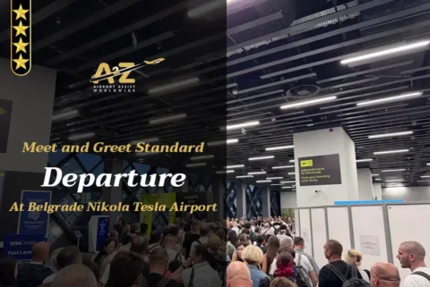 Meet and Greet Standard Departure Belgrade Nikola Tesla Airport