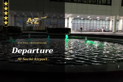 Fast Track + Business Lounge Departure at Sochi Airport AER