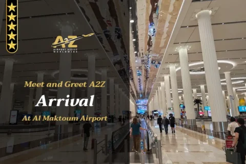 Meet and Greet A2Z Arrival Al Maktoum International Airport