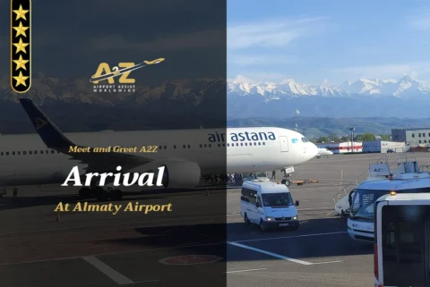 Meet and Greet A2Z Arrival at Almaty Airport ALA