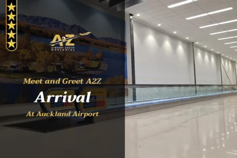 Meet and Greet A2Z Arrival at Auckland Airport AKL