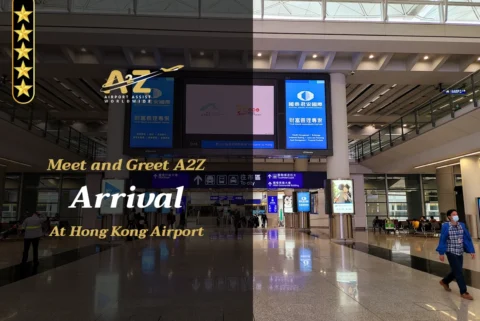 Meet and Greet A2Z Arrival at Hong Kong Airport HKG