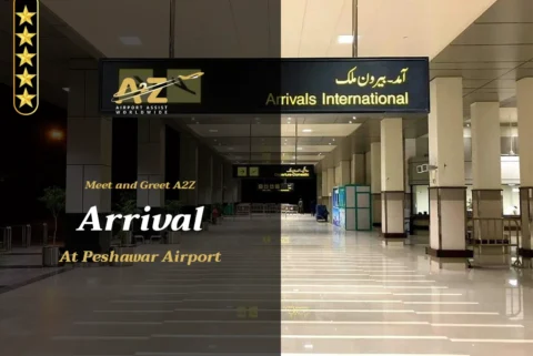 Meet and Greet A2Z Arrival at Peshawar Airport PEW