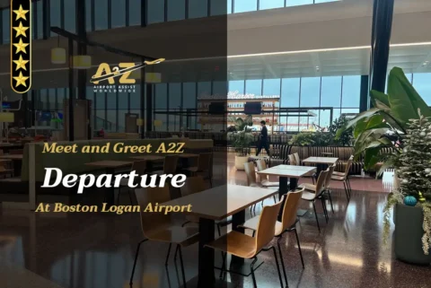 Meet and Greet A2Z Departure at Boston Logan Airport BOS