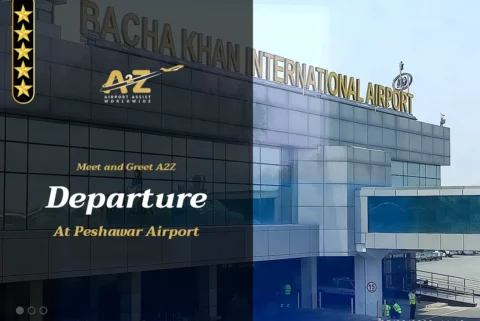 Meet and Greet A2Z Departure at Peshawar Airport PEW