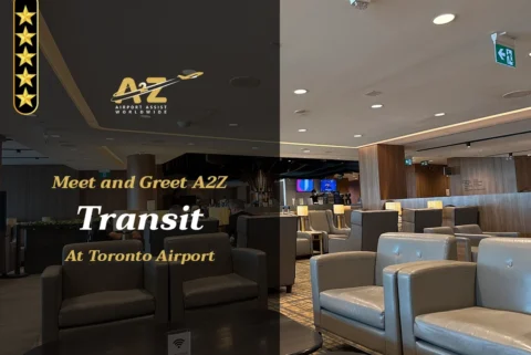 Meet and Greet A2Z Transit at Toronto Pearson Airport YYZ