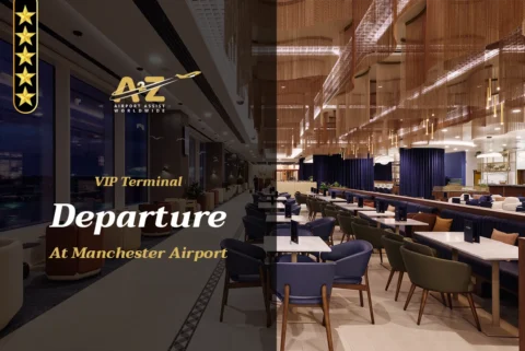VIP Terminal Departure at Manchester Airport MAN