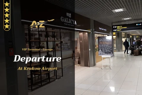VIP Terminal - Lounge Departure at John Paul II Airport Kraków-Balice KRK