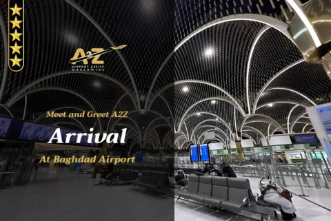 Meet and Greet A2Z Arrival at Baghdad Airport BGW