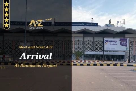 Meet and Greet A2Z Arrival at Damascus Airport DAM