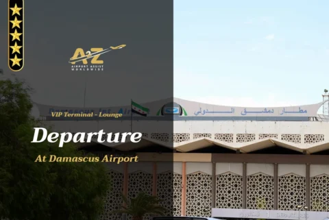 VIP Terminal - Lounge Departure at Damascus Airport DAM